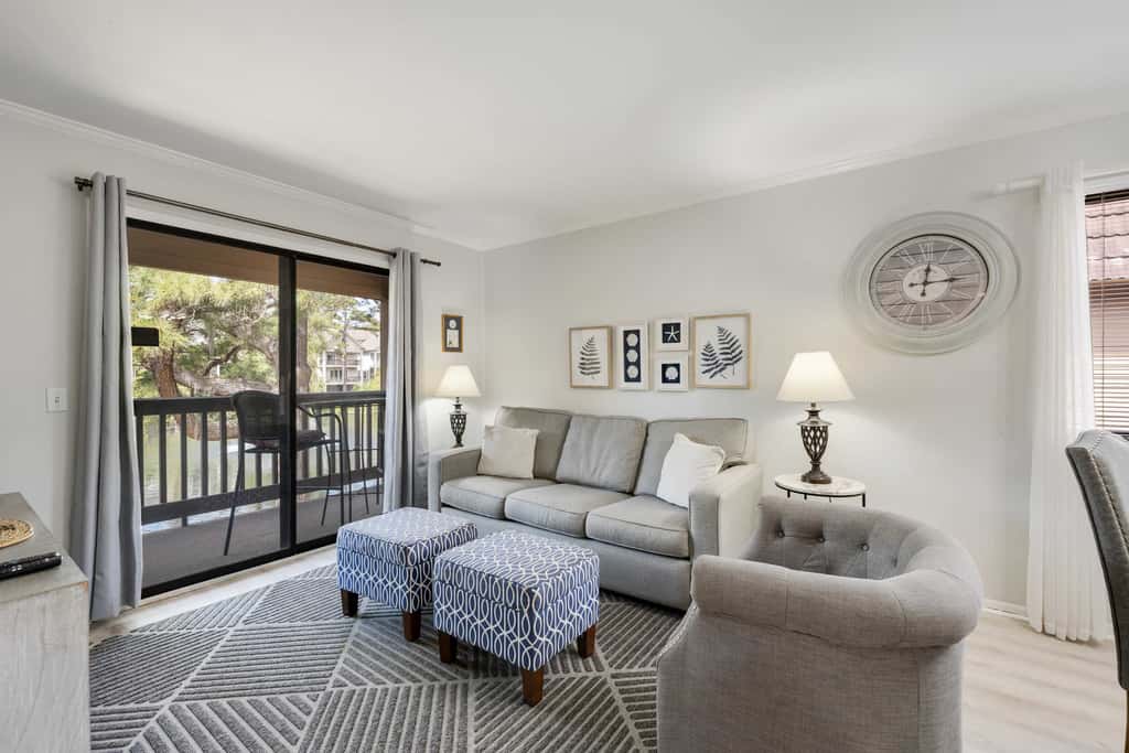 Water view retreat Villa with balcony, beach gear, pools, tennis, & gym