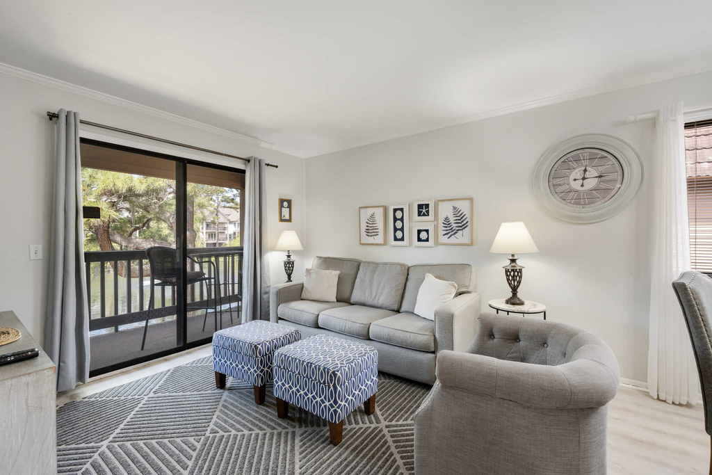 Water view retreat Villa with balcony, beach gear, pools, tennis, & gym
