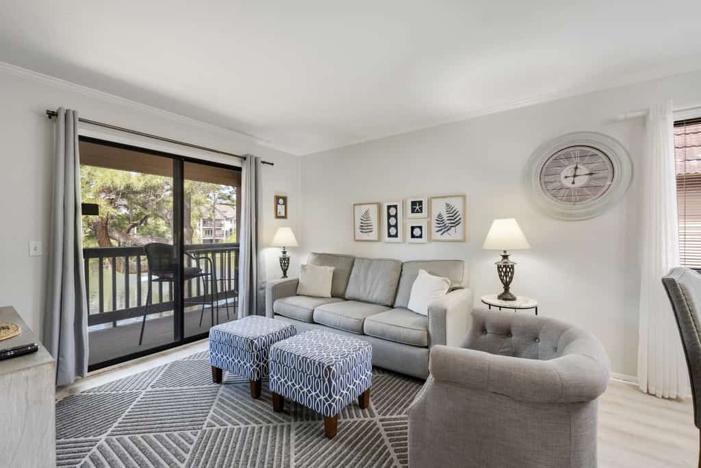 Water view retreat Villa with balcony, beach gear, pools, tennis, & gym