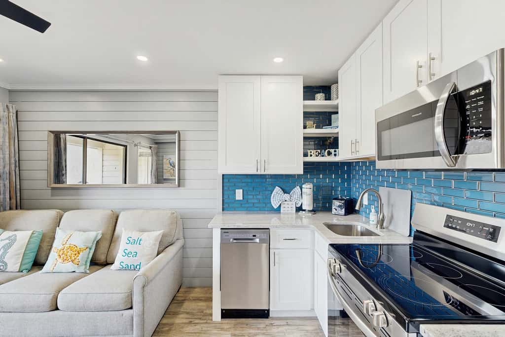 Newly Renovated Coastal Condo with Ocean-View Balcony, Shared Pool & Easy Beach Access