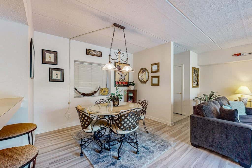 Close to beach with pool, tennis, pool  & private balcony