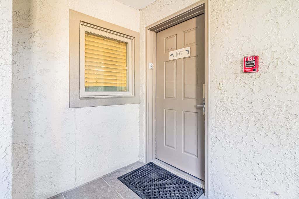 First Floor Condo near the beach with beach gear, washer and dryer, and pool