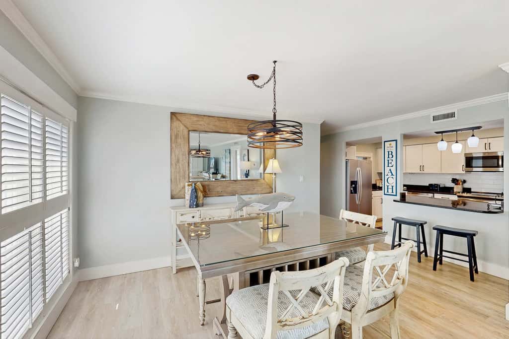 First Floor Condo near the beach with beach gear, washer and dryer, and pool