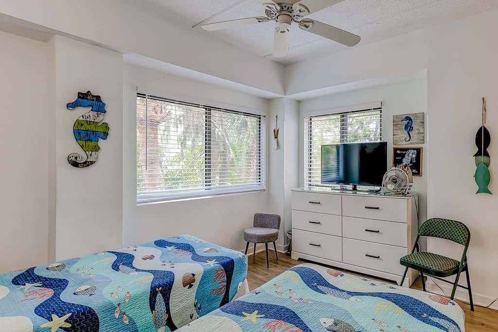 Villa with pool, tennis courts, & private patio - walk to the beach