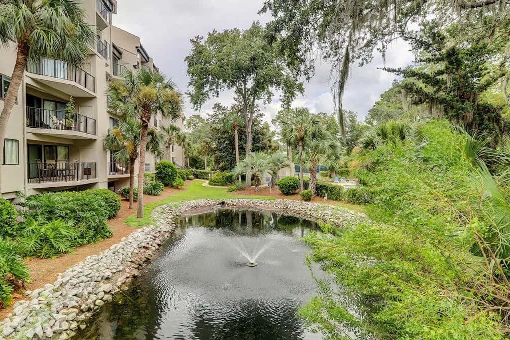 Villa with pool, tennis courts, & private patio - walk to the beach