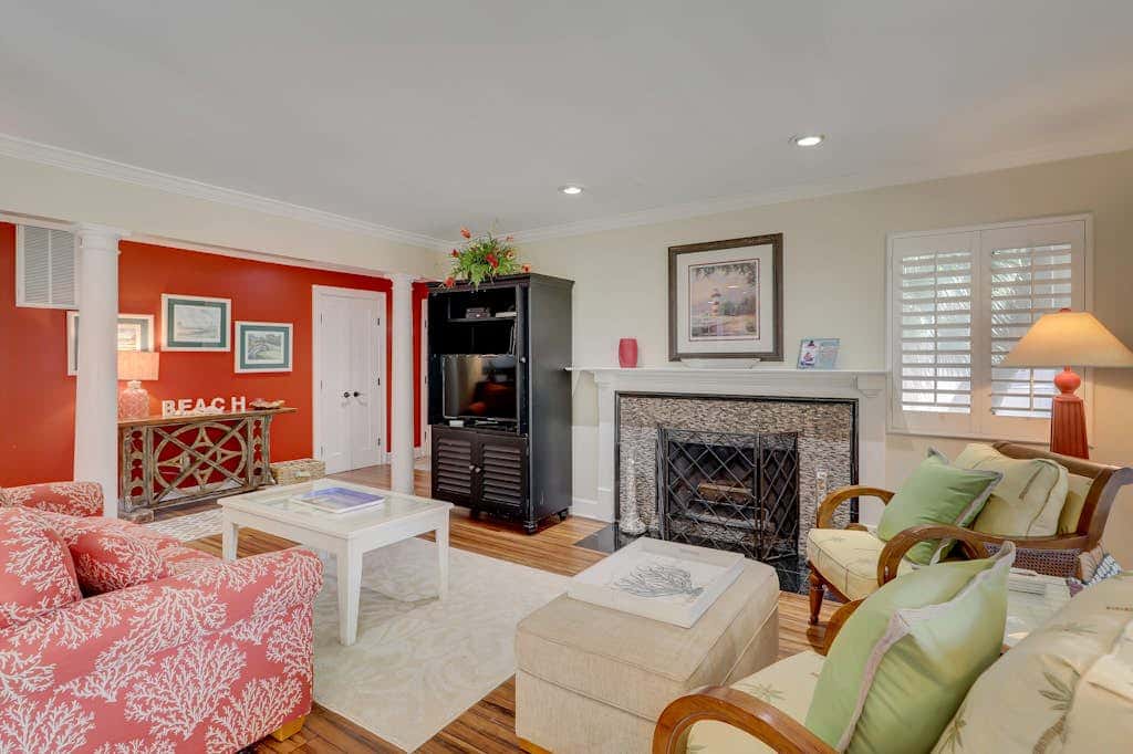     Coastal Villa with Spacious Deck, Pool & Walk to Beach