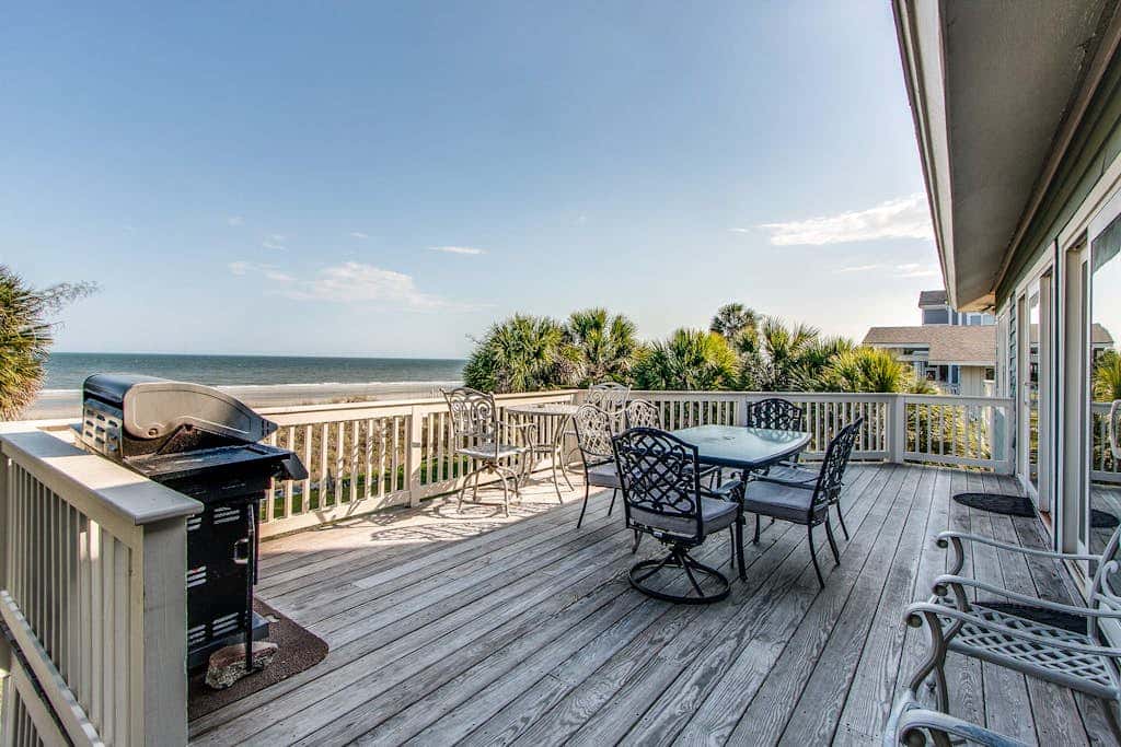 Beachfront home with private pool, expansive deck & breathtaking views