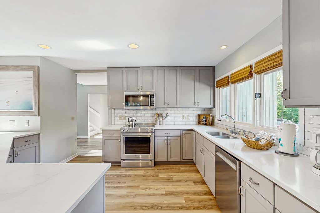 Fully Renovated Sea Pines Home w Private Pool Six Rows from the Water  Dogs OK