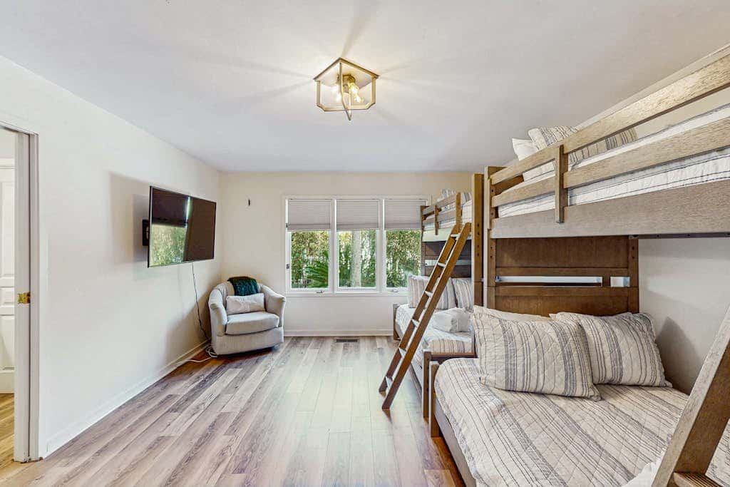 Fully Renovated Sea Pines Home w Private Pool Six Rows from the Water  Dogs OK