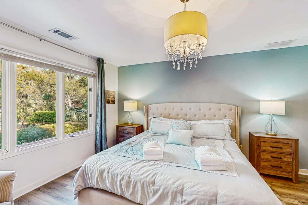 Fully Renovated Sea Pines Home w Private Pool Six Rows from the Water  Dogs OK