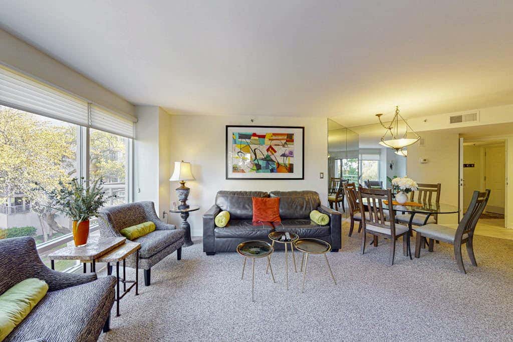 Island condo with beach access and balcony view  close to golf