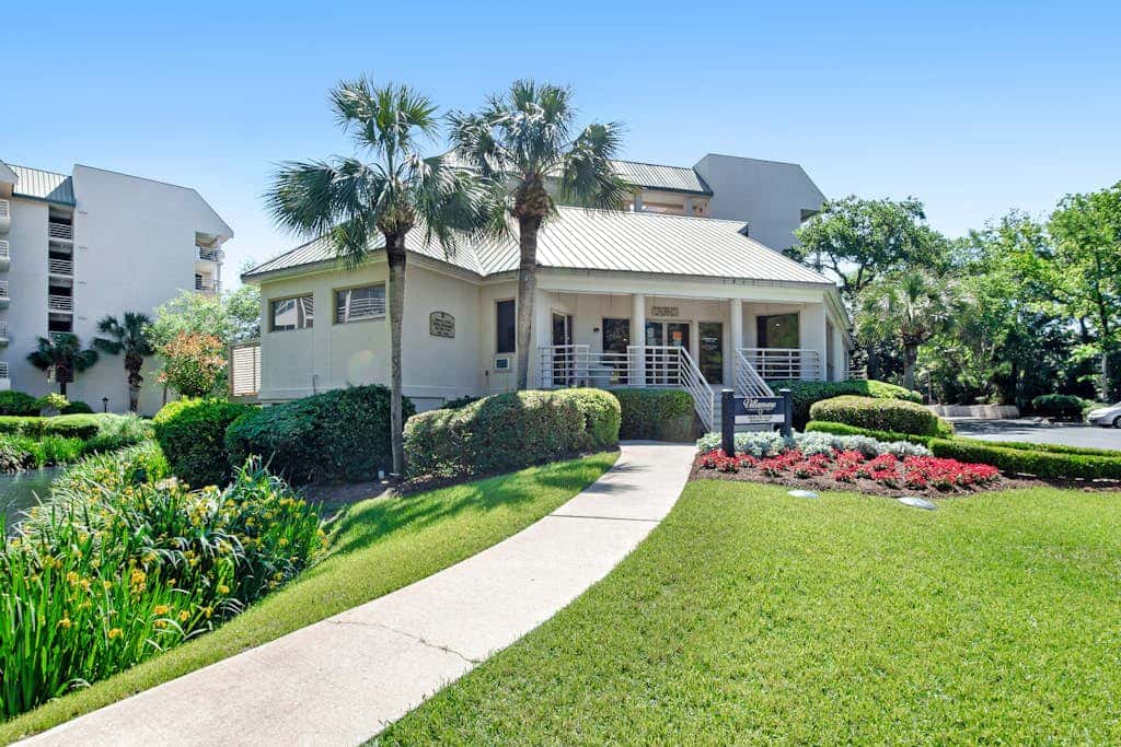 Island condo with beach access and balcony view  close to golf