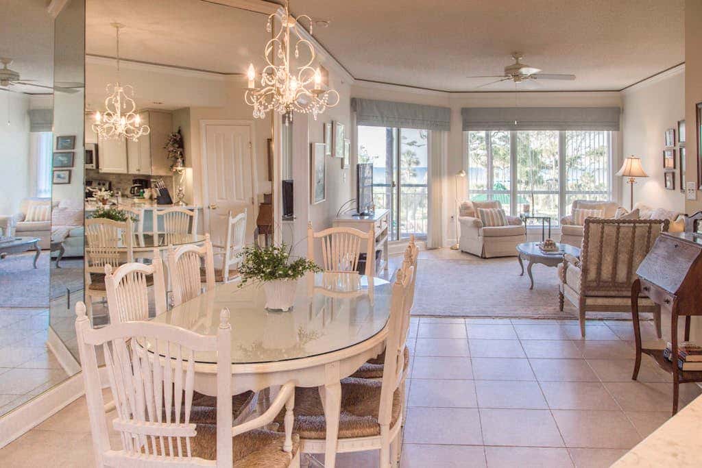 Beach dream with balcony view & shared pool, just steps away from the beach