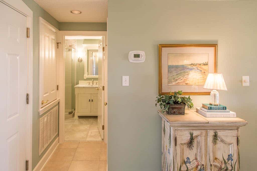 Beach dream with balcony view & shared pool, just steps away from the beach