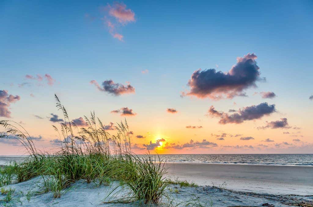 Island getaway by the ocean with balcony view & shared pool and beach access
