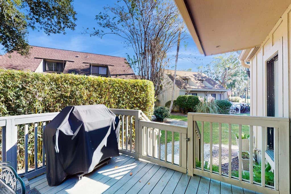 Dog Friendly Home Near Golf & Beach with Shared Pool, Gated Back Deck, & Fast WiFi