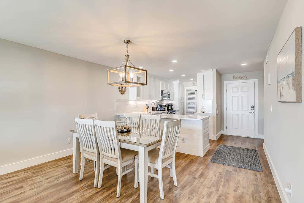 Newly-renovated ocean front condo on the 5th floor with a private balcony