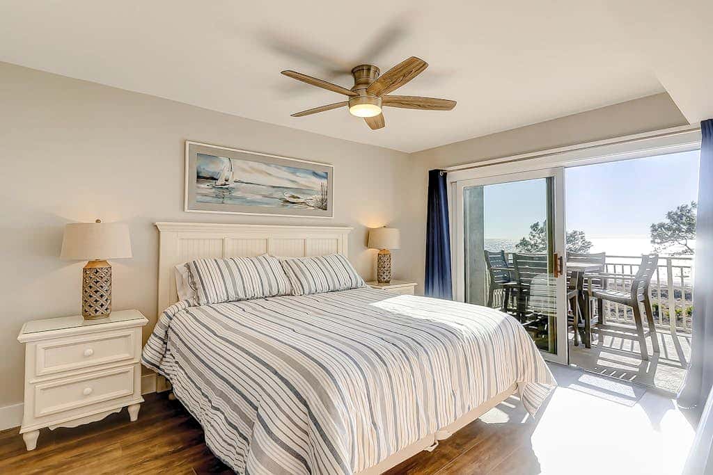 Newly-renovated ocean front condo on the 5th floor with a private balcony