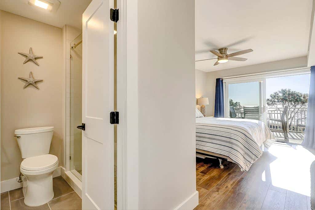 Newly-renovated ocean front condo on the 5th floor with a private balcony