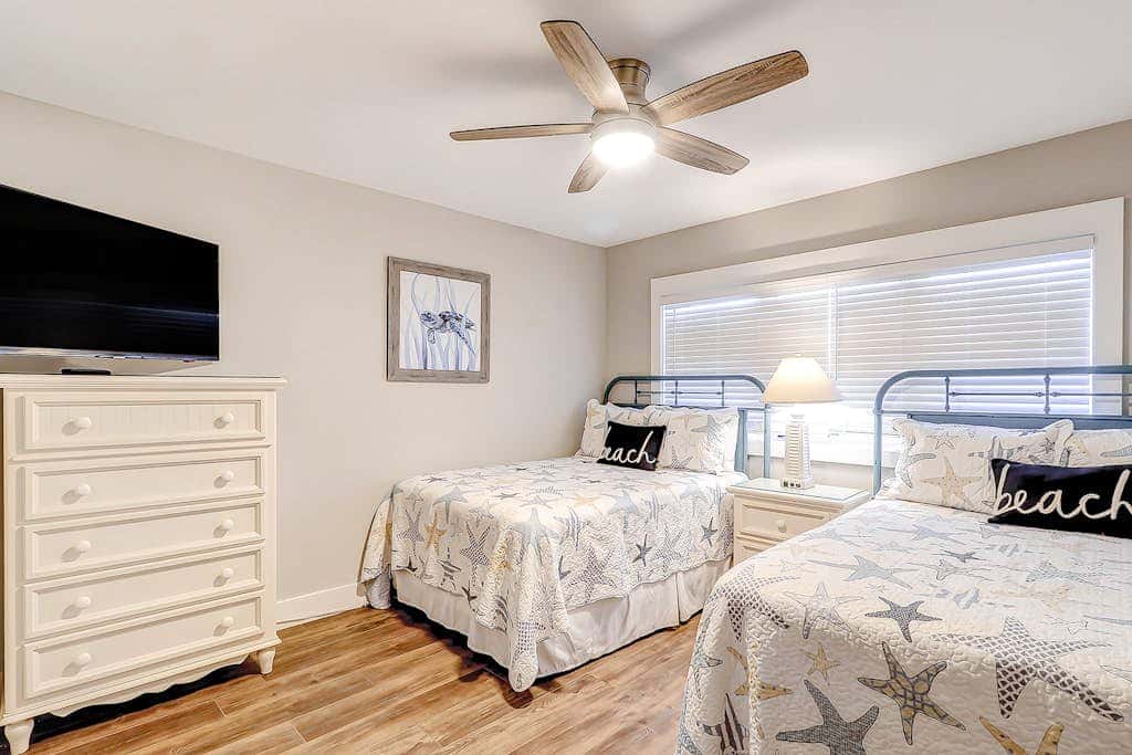 Newly-renovated ocean front condo on the 5th floor with a private balcony