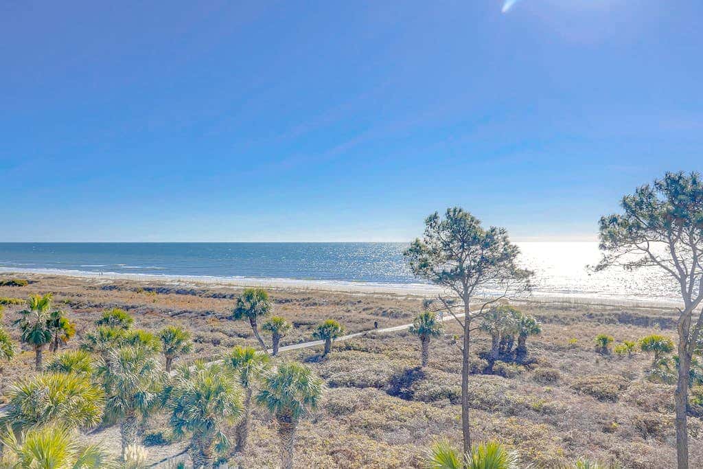 Newly-renovated ocean front condo on the 5th floor with a private balcony
