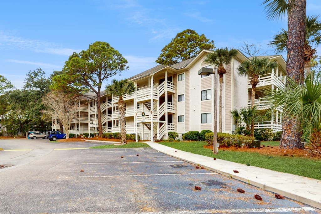 Coastal Chic Poolside Home w Large Balcony, Lagoon Views & Beach Access