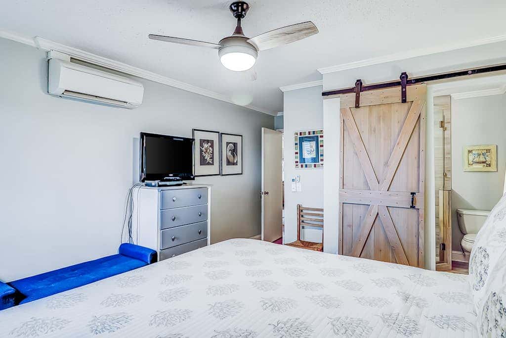 Ideal Island Villa with Shared Pool, Beach Access, Free WiFi, Private Balcony & More
