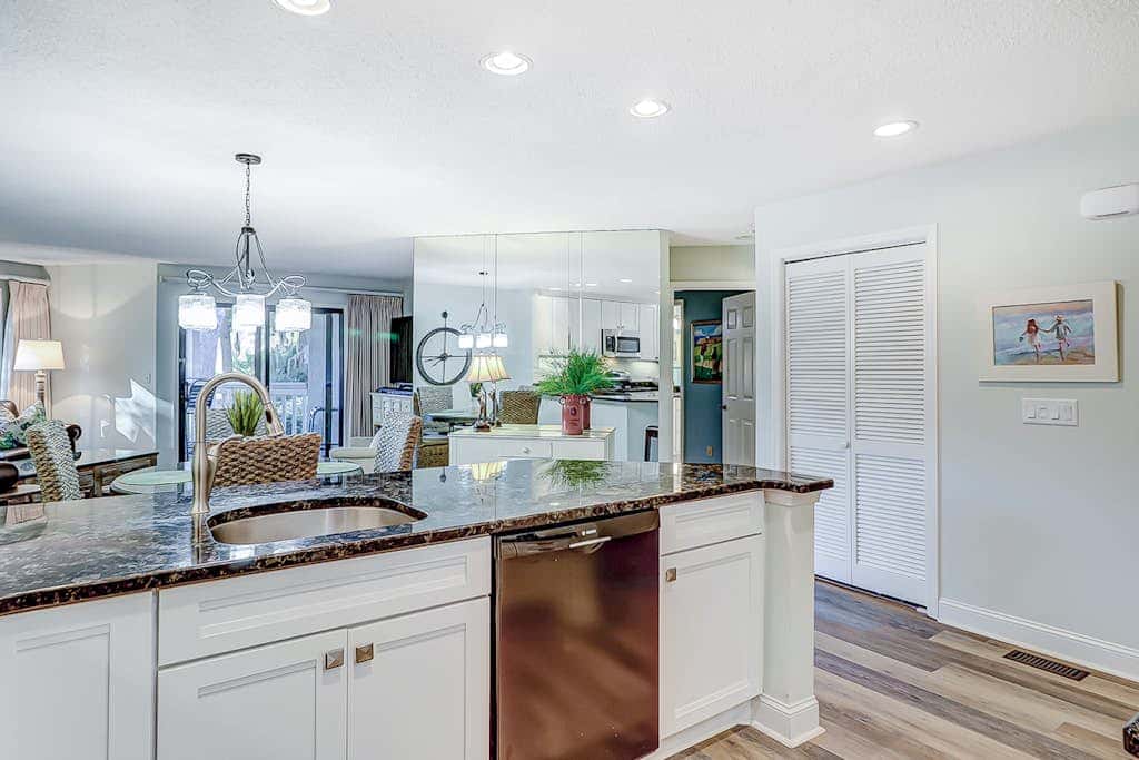 Stylish Villa with Fast WiFi, Shared Pool, & Hot Tub - Mile from the Beach
