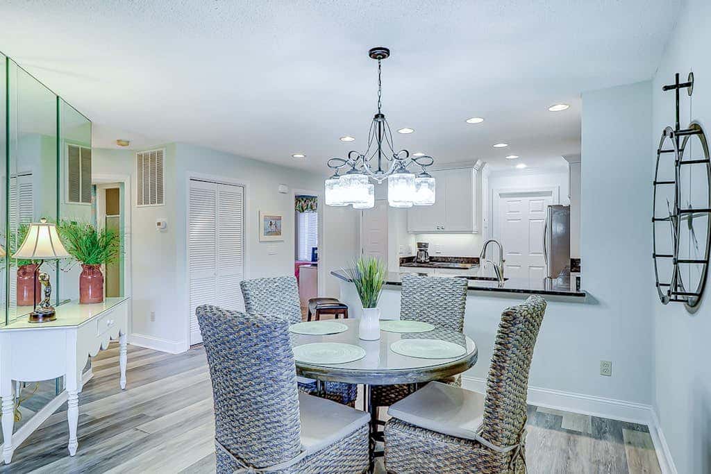 Stylish Villa with Fast WiFi, Shared Pool, & Hot Tub - Mile from the Beach
