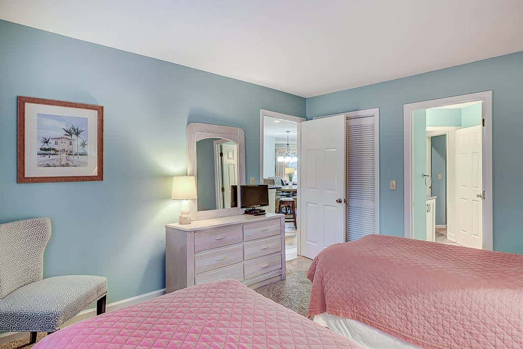Stylish Villa with Fast WiFi, Shared Pool, & Hot Tub - Mile from the Beach