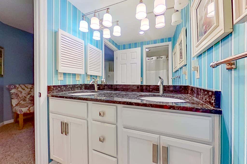 Stylish Villa with Fast WiFi, Shared Pool, & Hot Tub - Mile from the Beach