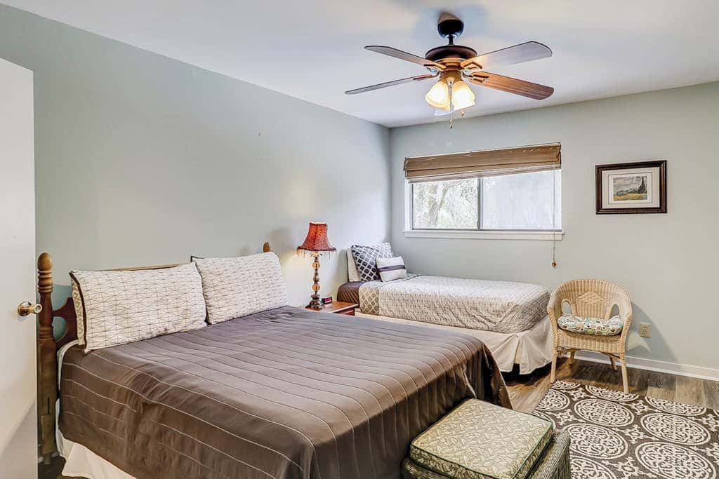 Well appointed home with path to the beach, pool, private washer, dryer & AC