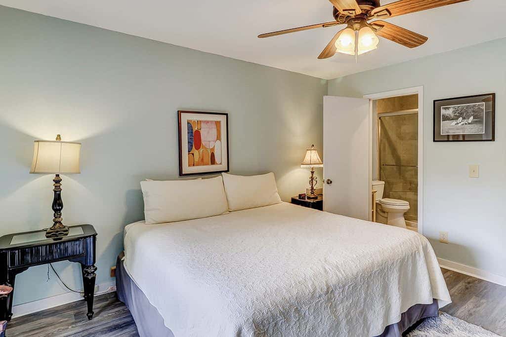 Well appointed home with path to the beach, pool, private washer, dryer & AC