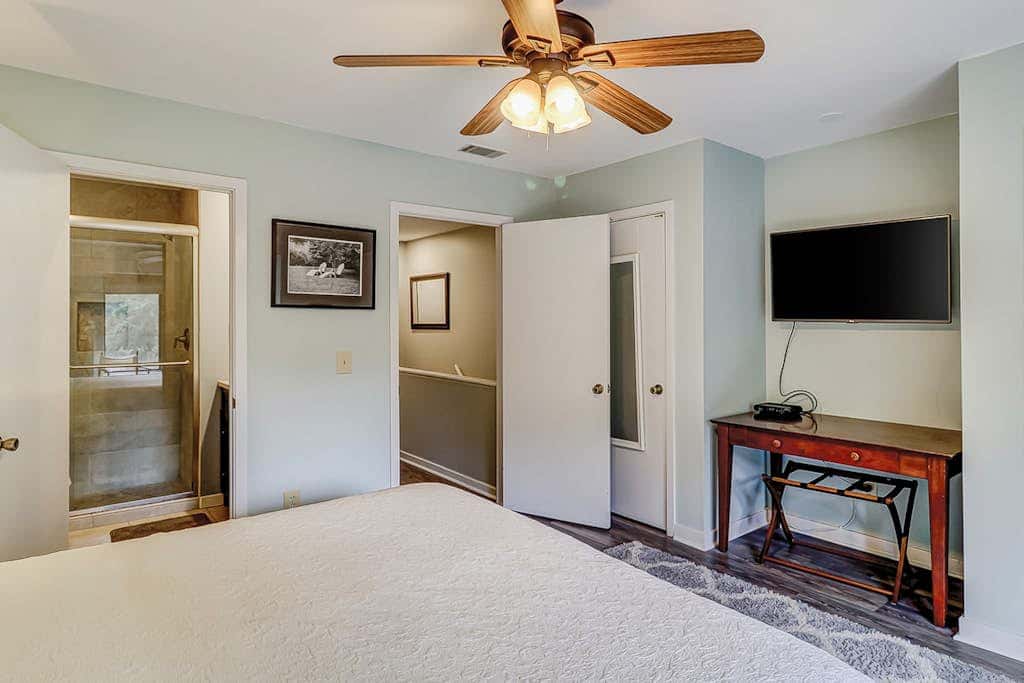 Well appointed home with path to the beach, pool, private washer, dryer & AC