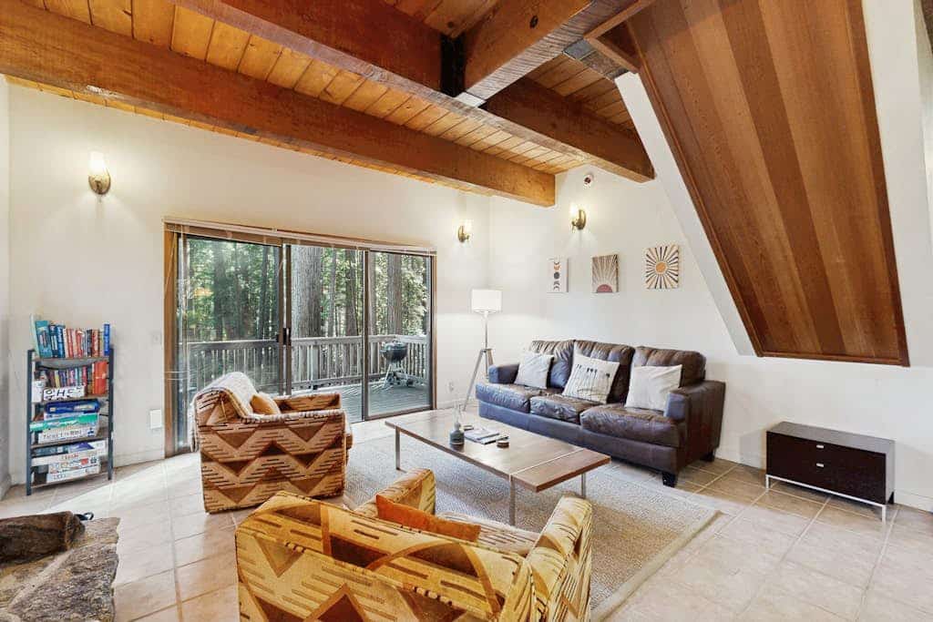 Forest light filters through the canopy onto this secluded Sea Ranch gem. Bring your pup along -- miles of trails are right outside. Curl up by the fireplace after a day exploring coastal trails. Room for 4 in this 1-bedroom home. Just a 12-minute walk to the heated community pool. Sea Ranch's iconic trails, tidepools, and heated pools are all at your doorstep. Morning mist drifts through the treetops as deer graze in the meadow beyond.