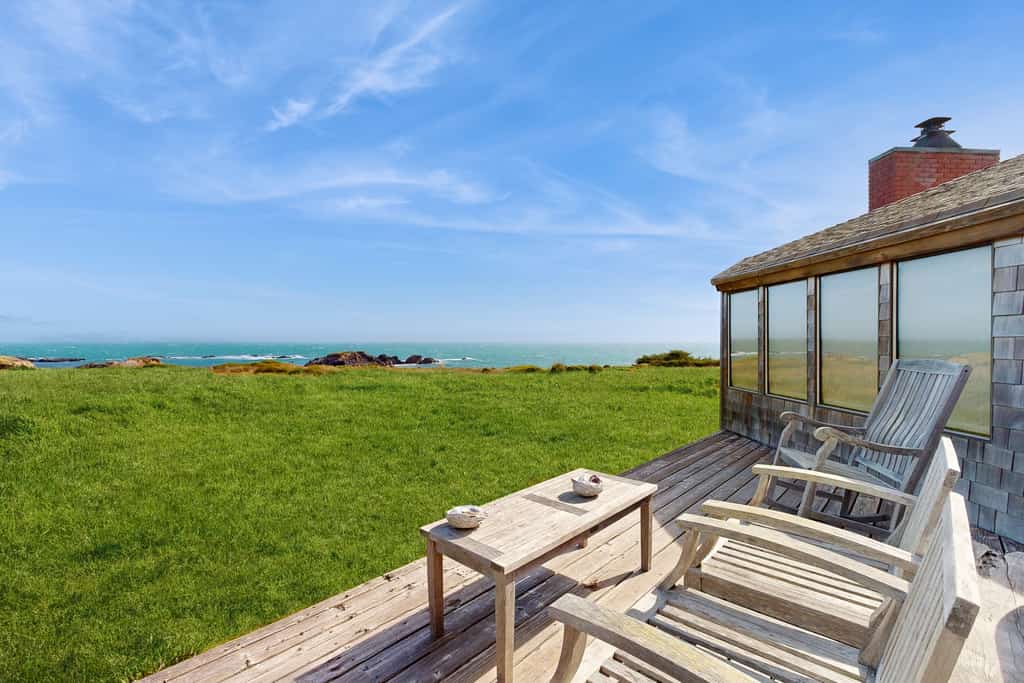 Salt spray, crashing waves, and a front-row seat to the Pacific -- welcome to the Sonoma Coast. End the day in your private hot tub with the ocean as your soundtrack. A warm fire and ocean views anchor cozy evenings in. Room for 6 in this 4-bedroom home. Sea Ranch community pools, tennis courts, and the Lodge are nearby. Your front door opens to Sea Ranch's 50 miles of trails and the wild Sonoma Coast.