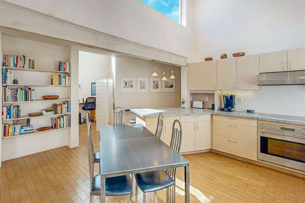 Escape to this secluded and peaceful home in Santa Fe, perfect for those looking to unwind and enjoy a quiet retreat. Tucked Away in Santa Fe combines modern design and clean aesthetics to provide a serene atmosphere, while a wood burning stove and additional wood burning fireplace add a cozy touch to your stay. Ideal for longer stays, remote workers, or traveling nurses, this single level home offers a beautiful blend of convenience, comfort, and New Mexico tranquility.