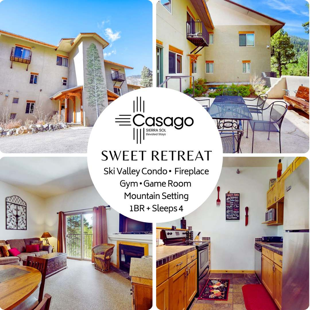 Sweet Retreat - Ski Valley Condo, Gym, Game Room
