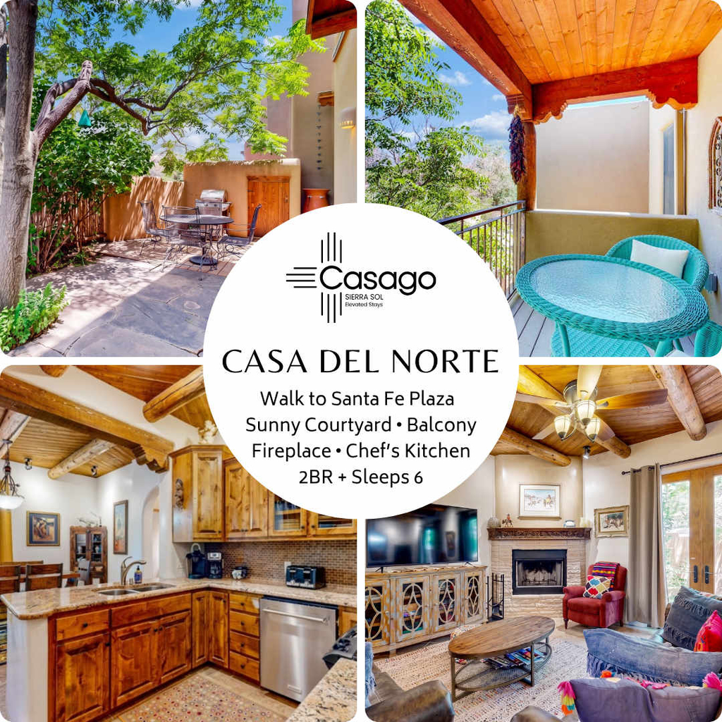 Casa Del Norte - Walk to Plaza & Private Courtyard