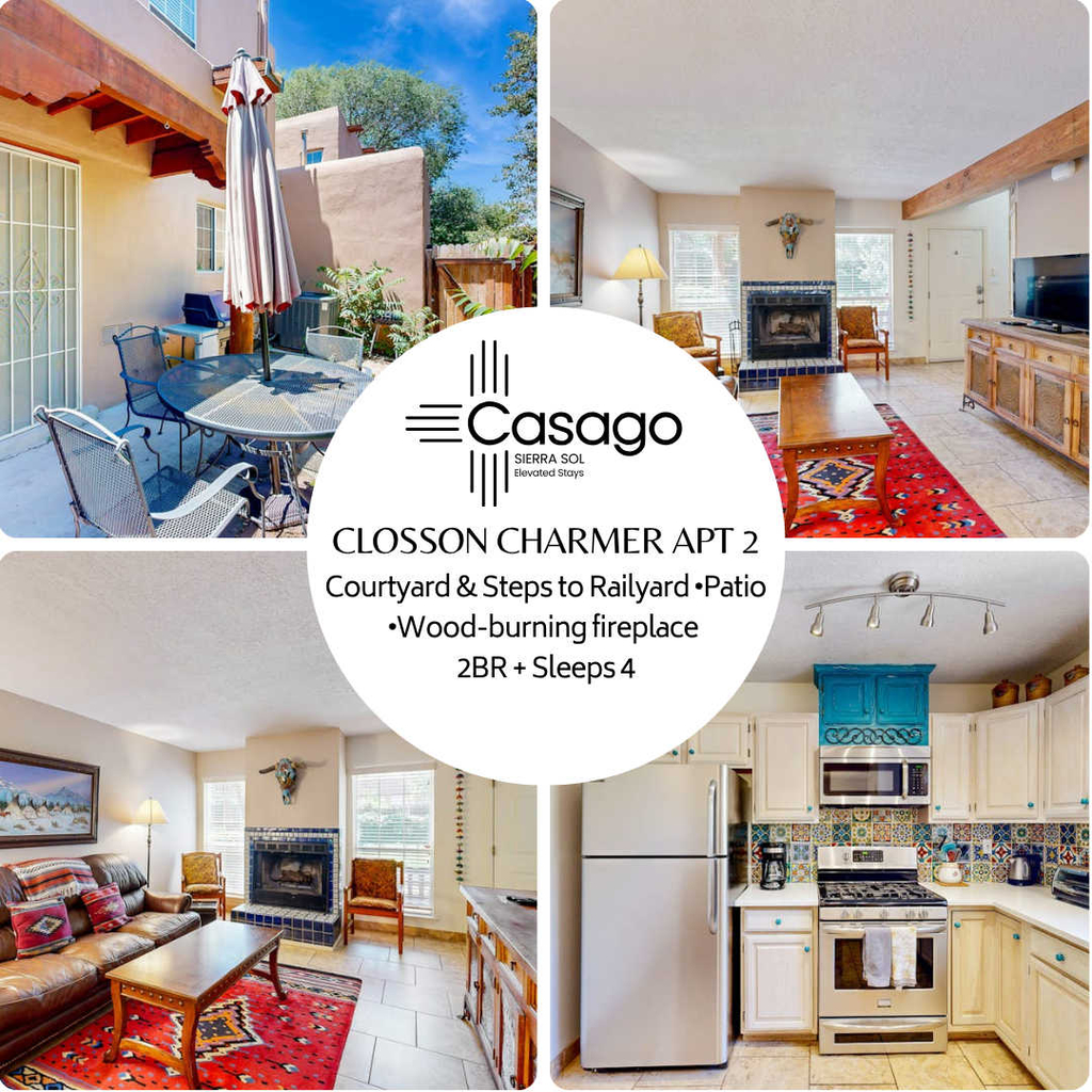 Closson Charmer - Courtyard & Steps to Railyard