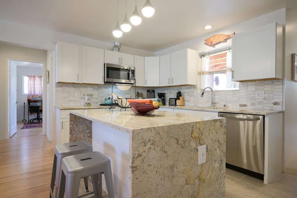 Wake up to gorgeous city views and settle into an unbeatable Santa Fe location. Casa Vitalia is made for seamless group travel or a relaxing retreat, featuring 2 bedrooms, room for 5, and an open layout perfect for reconnecting after a day of exploring local markets, galleries, or mountain trails. This is the kind of Southwestern getaway that feels easy, memorable, and hard to leave.