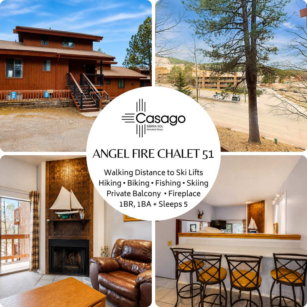 Angel Fire Chalet 51 - Walk to Ski, Bike & Dining
