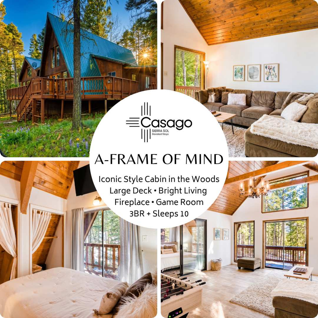 A-Frame of Mind - Forest Views, Deck & Games