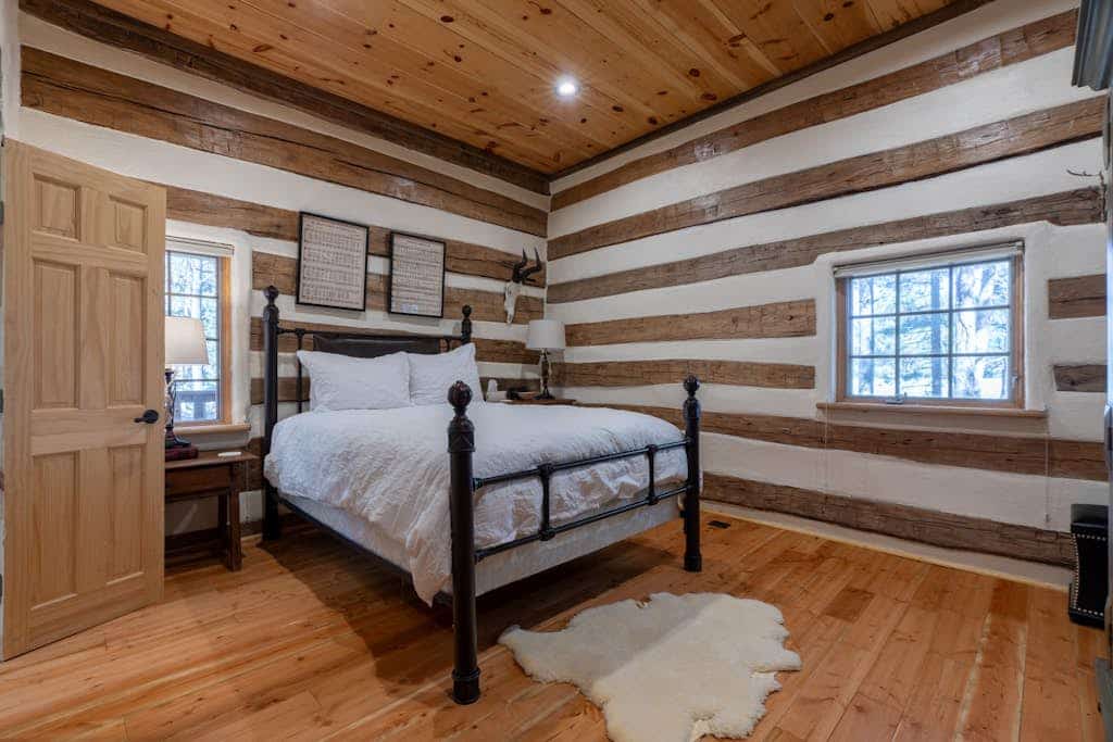 Step into a unique piece of history right on the fairway, then spend your evenings playing pool or relaxing by a roaring stone fireplace. Old World Charm - Golf Course Log Home & Gameroom is made for memorable group getaways, with 4 bedrooms, room for 10, a custom design built from 200-year-old logs, and plenty of space to unwind after skiing, biking, golfing, or exploring the Moreno Valley. This is a mountain escape that effortlessly blends historic character with contemporary comforts.
