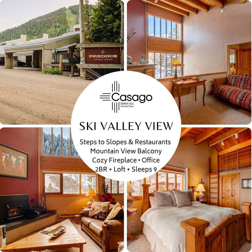 Ski Valley View - Balcony, Walk to Lifts & Town