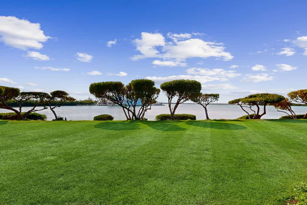 Restful waterfront townhome with deck, great water views & washer/dryer