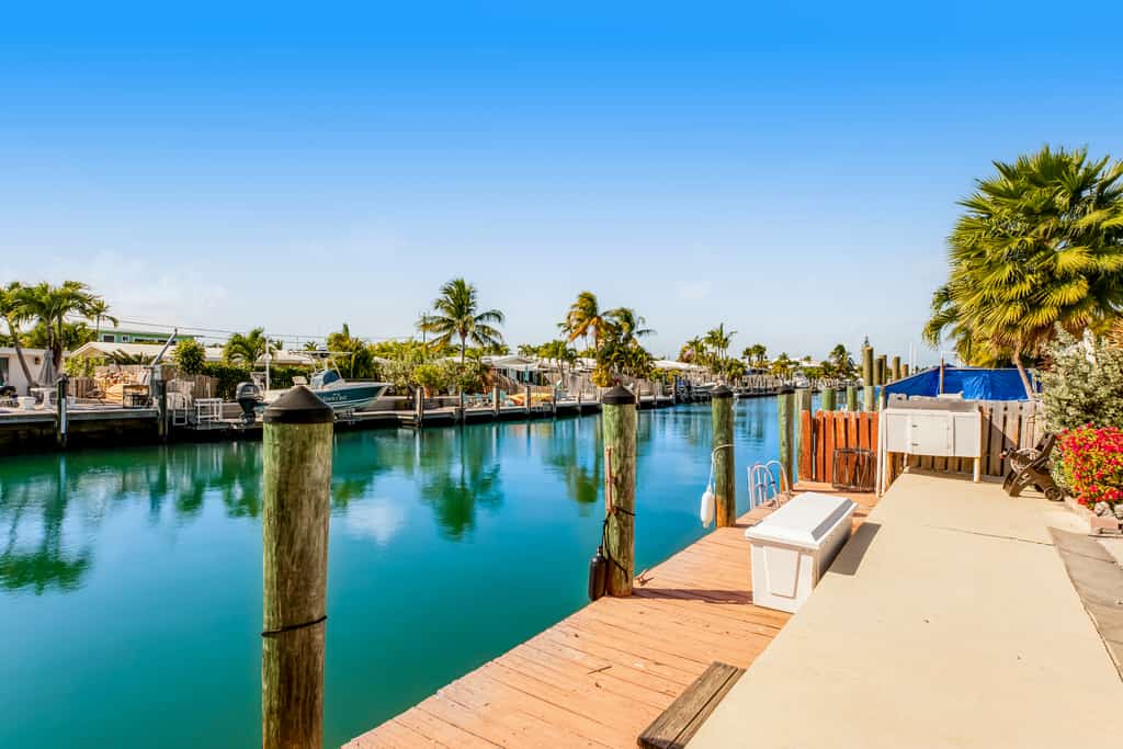 Waterfront home with gorgeous patio, WiFi, gas grill, & great location