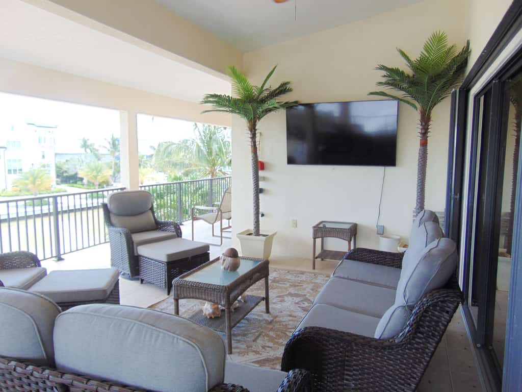 Waterfront home with ocean views, dock, & private outdoor pool
