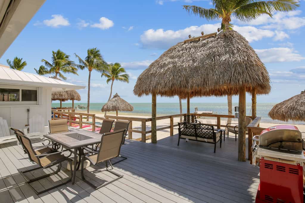 Oceanfront Duplex with Spectacular Views, Beach, & Dock