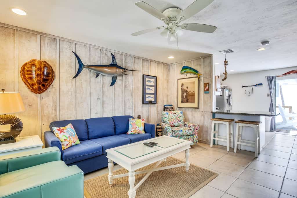 Oceanfront Duplex with Spectacular Views, Beach, & Dock